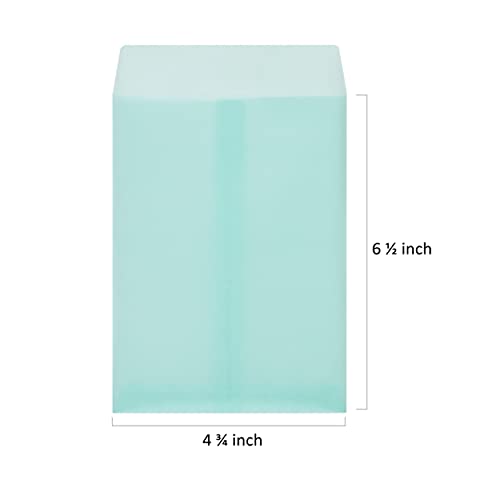 Wholesale (10 Pack) - Translucent Vellum Envelopes: Self-Seal for Cards, Wedding Invitations, Confetti Toss Bags, Photos, Graduation, Small Business, Party Favors, and Gift Wrapping