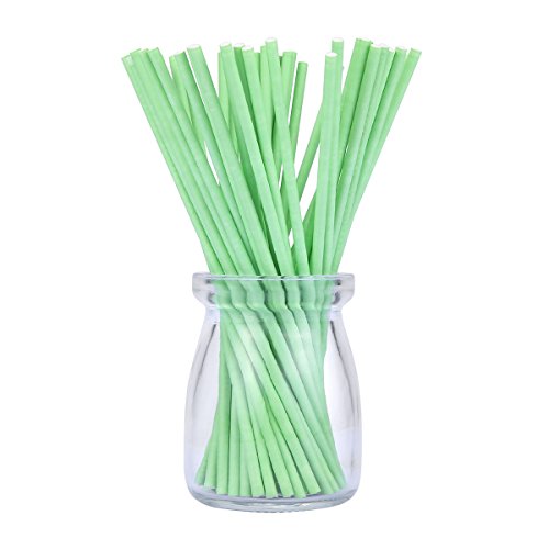 Wholesale (10 Pack) - Vibrant 4-Inch Colored Lollipop Sticks - Enhance Your Cake Pops, Apples, and Candy with 7 Eye-Catching Colors