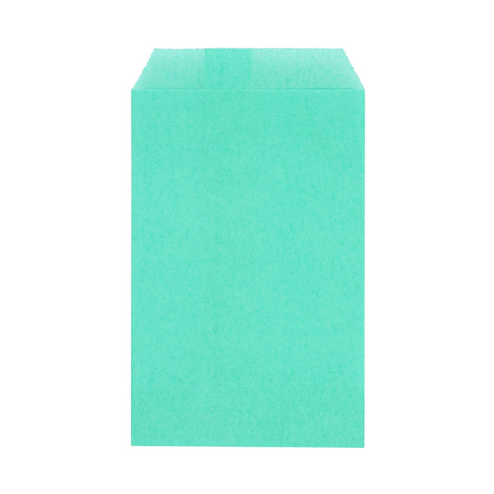 Wholesale (10 Pack) - Quotidian Flat Greaseproof Paper Bags - Aqua Blue Envelopes for Goodies, Cookies, Candy, Wedding, and Birthday Parties. 1 Pack - 100 pcs for Stylish Celebrations