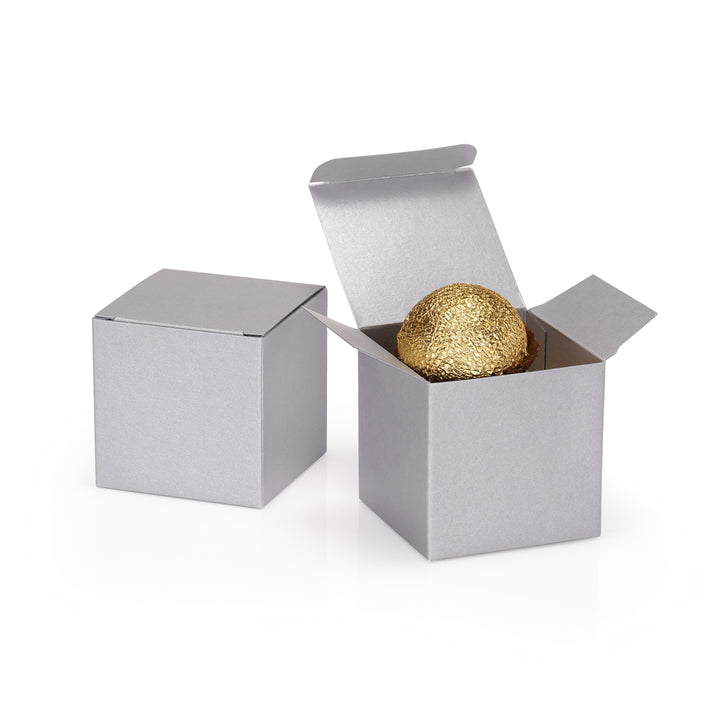 Glitter Paper Gift Boxes: For Candies, Chocolate, Crafts, and Jewelries. 2x2x2-inch