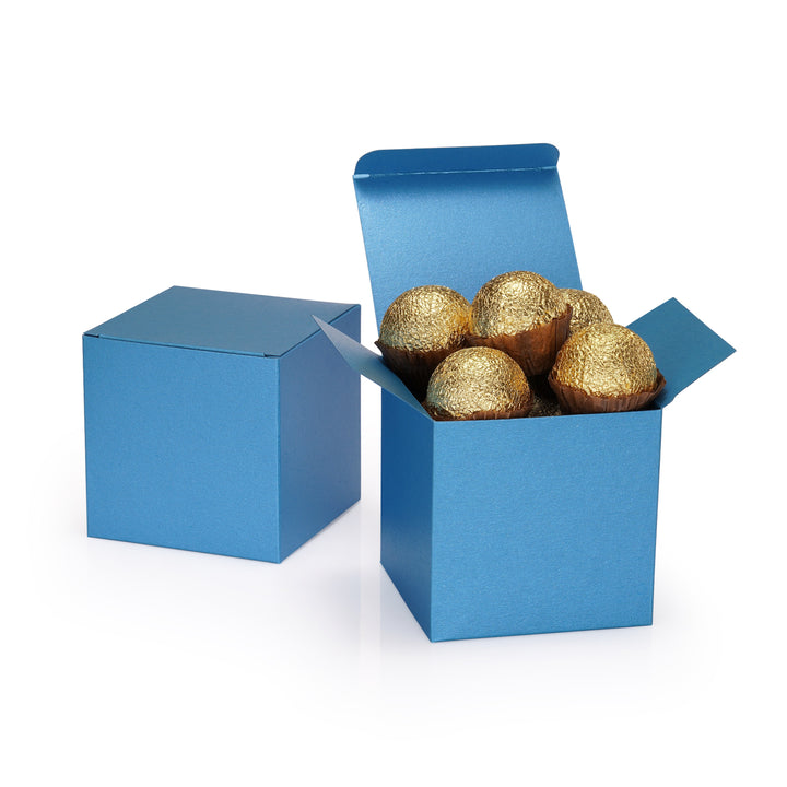 Glitter Paper Gift Boxes: For Candies, Chocolate, Crafts, and Jewelries. 3x3x3-inch