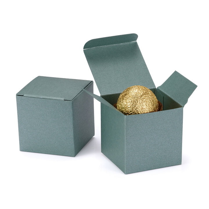 Glitter Paper Gift Boxes: For Candies, Chocolate, Crafts, and Jewelries. 2x2x2-inch