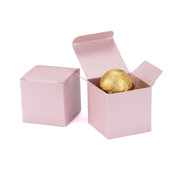 Glitter Paper Gift Boxes: For Candies, Chocolate, Crafts, and Jewelries. 2x2x2-inch