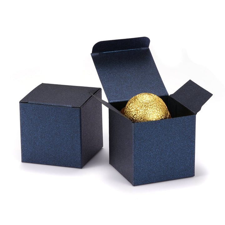 Wholesale (10 Pack) - Pearlescent Glitter Paper Gift Boxes: Exquisite and Luxurious, Ideal for Candies, Chocolate, Crafts, and Jewelries. Perfect Decorative Appeal for Weddings, Birthday Parties, Baby Showers, Bridal Showers, and Festivals