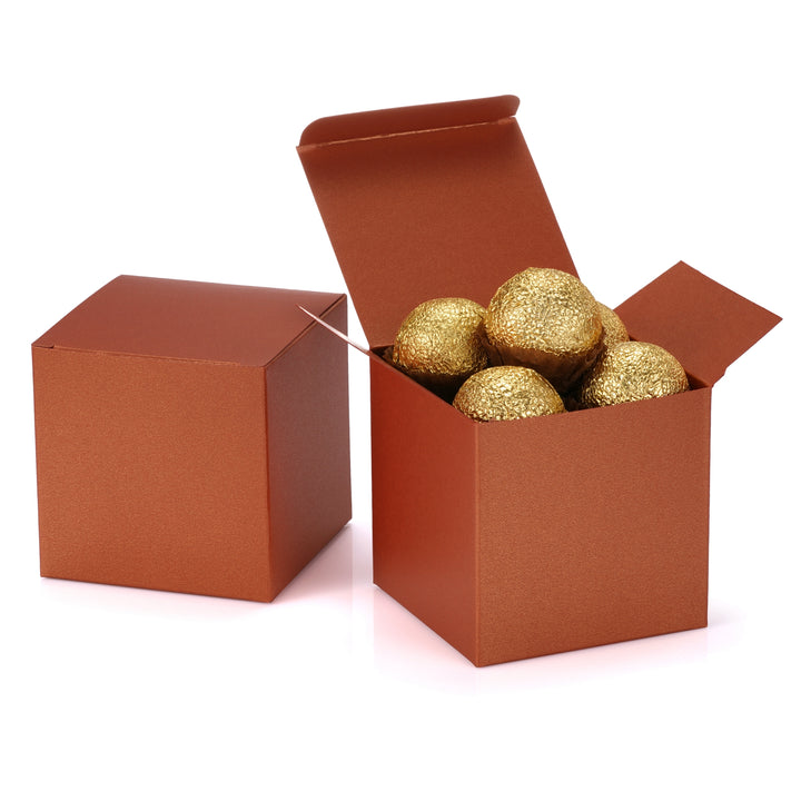 Glitter Paper Gift Boxes: For Candies, Chocolate, Crafts, and Jewelries. 3x3x3-inch