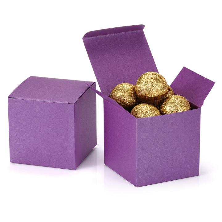 Glitter Paper Gift Boxes: For Candies, Chocolate, Crafts, and Jewelries. 3x3x3-inch