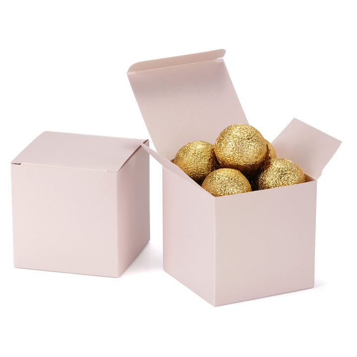 Glitter Paper Gift Boxes: For Candies, Chocolate, Crafts, and Jewelries. 3x3x3-inch