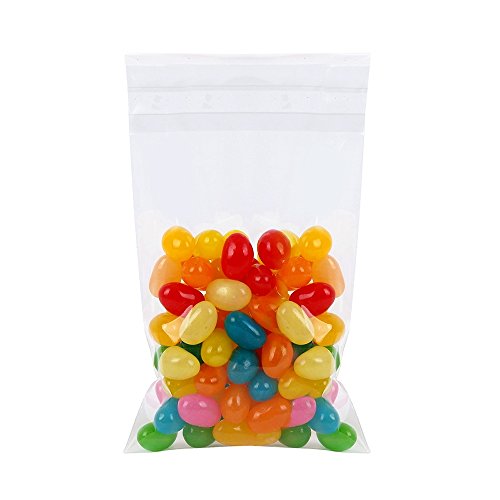 Self-Sealing Clear Plastic Bags: Ideal for Bakery Treats, Cookies, Goodies, and Decorative Favor Wrappers